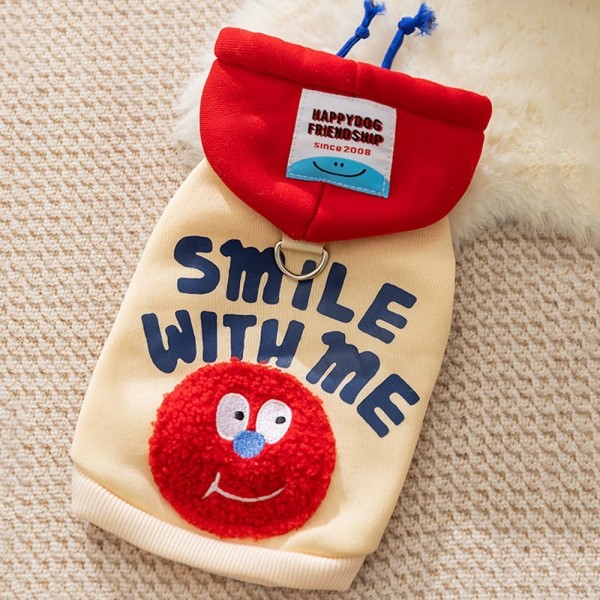 페오펫몰,레드퍼피 스마일맥시후드탑 점퍼 패션용품 패션 옷 점퍼 티 따뜻한 야간 여름 비옷