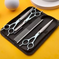 레드퍼피 퀄티 미용가위세트[4종] 미용 가위 털관리