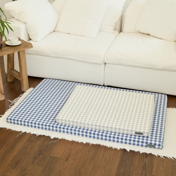 페오펫몰,레드퍼피 브릴스 침대쿠션 강아지방석 강아지침대 애견침대 여름방석 침대 시원한 유모차방석