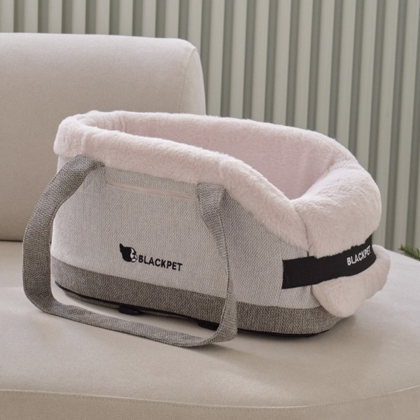 페오펫몰,레드퍼피 캐멀콘솔카시트[이동가방겸용] 강아지방석 강아지침대 애견침대 여름방석 침대 시원한 유모차방석