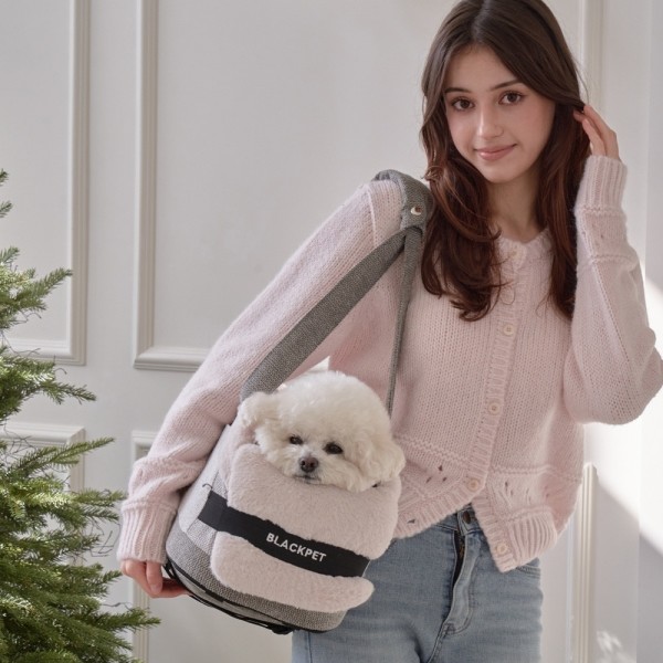 페오펫몰,레드퍼피 캐멀콘솔카시트[이동가방겸용] 강아지방석 강아지침대 애견침대 여름방석 침대 시원한 유모차방석