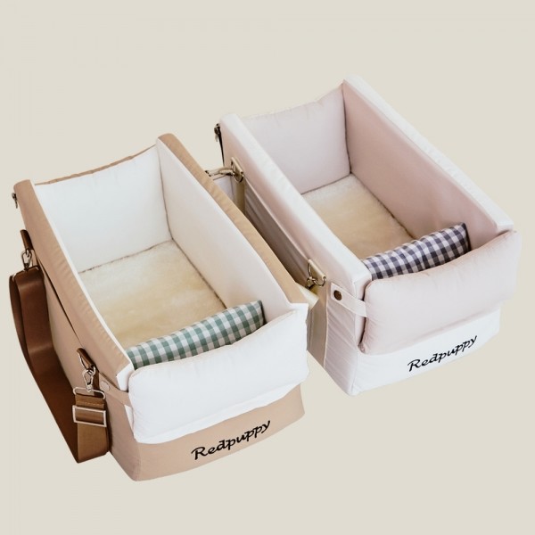 페오펫몰,레드퍼피 프리미엄 메이듀 이동가방&콘솔카시트 애견이동가방 고양이가방 강아지가방 이동장 가방