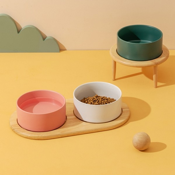 페오펫몰,레드퍼피 그레이스 세라믹식기 세트 식기 애견식기 강아지식기 식기 밥통 밥그릇