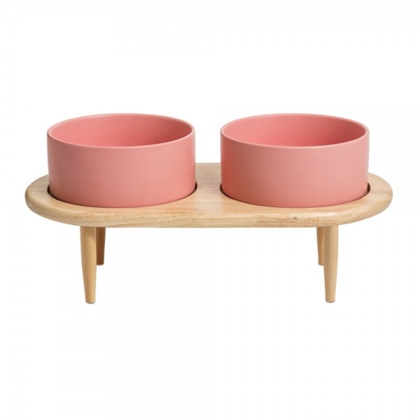 페오펫몰,레드퍼피 그레이스 세라믹식기 세트 식기 애견식기 강아지식기 식기 밥통 밥그릇