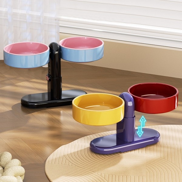 페오펫몰,레드퍼피 센츄리 높이조절 식기세트 식기 애견식기 강아지식기 식기 밥통 밥그릇