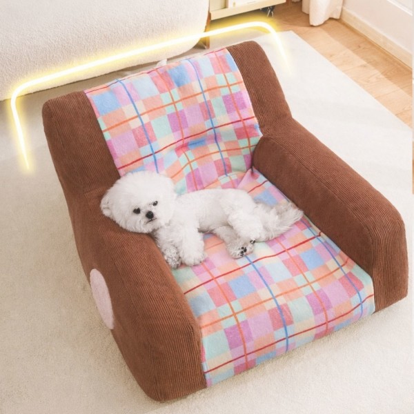 페오펫몰,레드퍼피 에쉴린 쿠션소파 강아지하우스 애견하우스 강아지집 하우스 애견집 고양이하우스 텐트 애견텐트