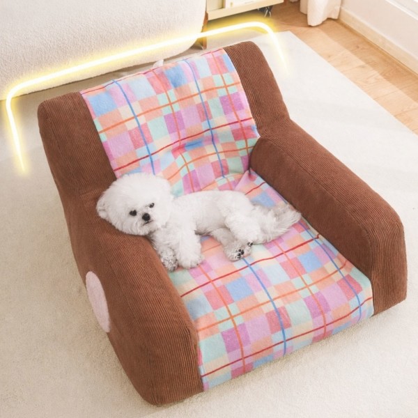 페오펫몰,레드퍼피 에쉴린 쿠션소파 강아지하우스 애견하우스 강아지집 하우스 애견집 고양이하우스 텐트 애견텐트