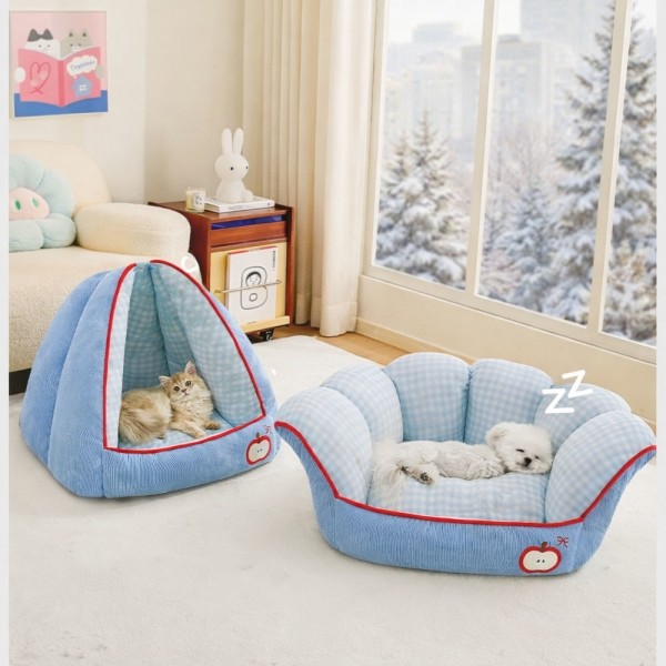 페오펫몰,레드퍼피 니보니아 하우스&소파 강아지하우스 애견하우스 강아지집 하우스 애견집 고양이하우스 텐트 애견텐트