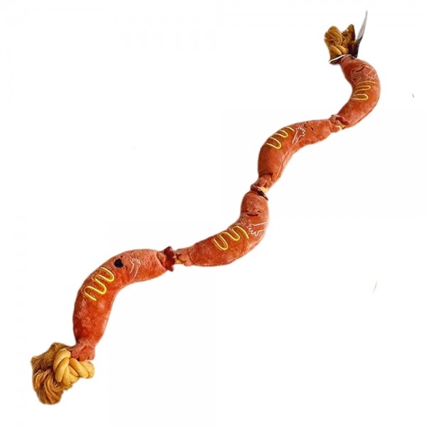 페오펫몰,레드퍼피 소시지 터그놀이 장난감  간식볼 장난감 노즈워크 삑삑이 애견훈련 공