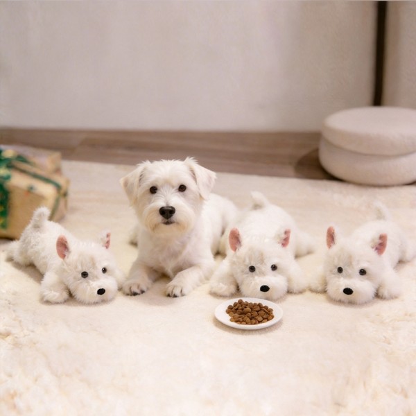 페오펫몰,레드퍼피 강아지 애착인형 간식볼 장난감 노즈워크 삑삑이 애견훈련 공