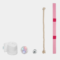 로이코 노즈워크 장난감 공 오감놀이 액세서리 키트 5종 (LED볼, 미니벨, 밧줄, 천, 휴지장난감)