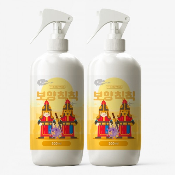 [메리댕특가][1+1]더보양 강아지 고양이 살균 탈취제 보양칙칙 500ml 2개