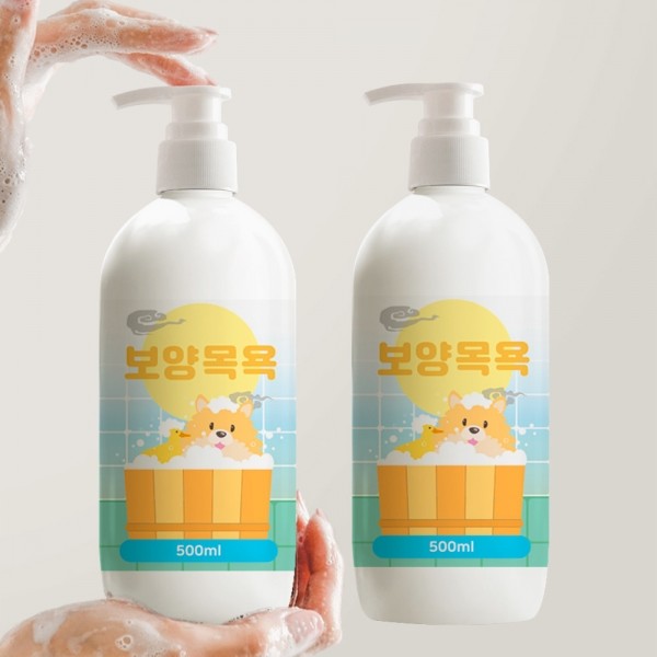 페오펫몰,[메리댕특가][1+1]더보양 강아지 미네랄 머드샴푸 보양목욕 500ml 2개