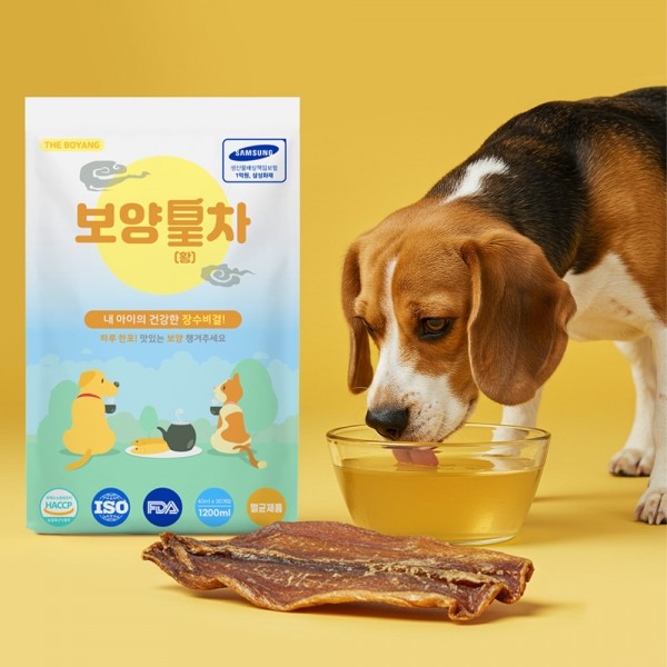 페오펫몰,[댕캉스특가]더보양 강아지 고양이 마시는 황태 보약 영양음료 보양황차 40ml x 30개