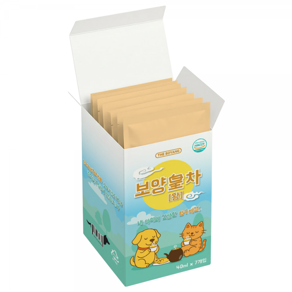 페오펫몰,[댕캉스특가]더보양 강아지 고양이 보약 영양음료 보양황차 40ml x 21개