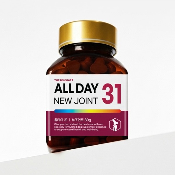 페오펫몰,[따스한특가] 더보양 올데이31 뉴조인트 강아지 관절 영양제 노견 노령견 슬개골 근육 근력 연골 강화 160정 x 3개