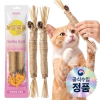 더보양 마따따비 스트레스 치석제거 위장건강 고양이 수제 장난감 보양묘술 2개