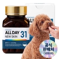 [따스한특가]더보양 올데이31 뉴스킨 강아지 피부 피모 영양제 아토피 습진 건조 모질 보습 건강관리