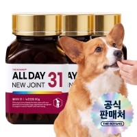 [따스한특가] 더보양 올데이31 뉴조인트 강아지 관절 영양제 노견 노령견 슬개골 근육 근력 연골 강화 160정 x 3개