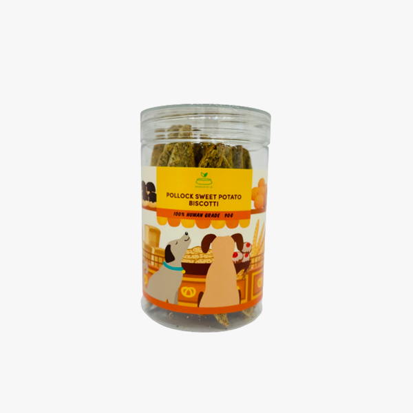 브루클린펫코 황태 고구마 비스코티 (90g)