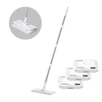 [홈트너스][설날특가] 이지톡 원터치 청소포 밀대걸레