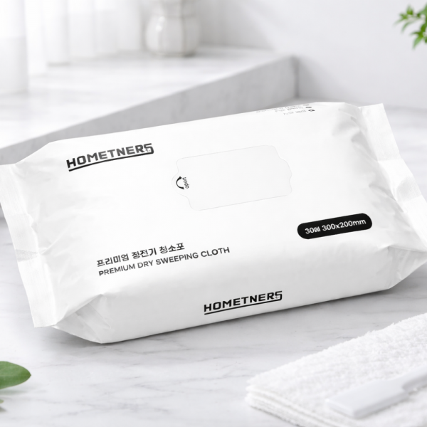 페오펫몰,[홈트너스][설날특가] 이지톡 원터치 청소포 밀대걸레