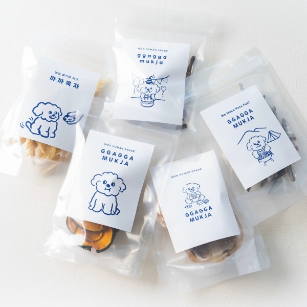 페오펫몰,까까묵자 송아지목뼈 천연껌 100g