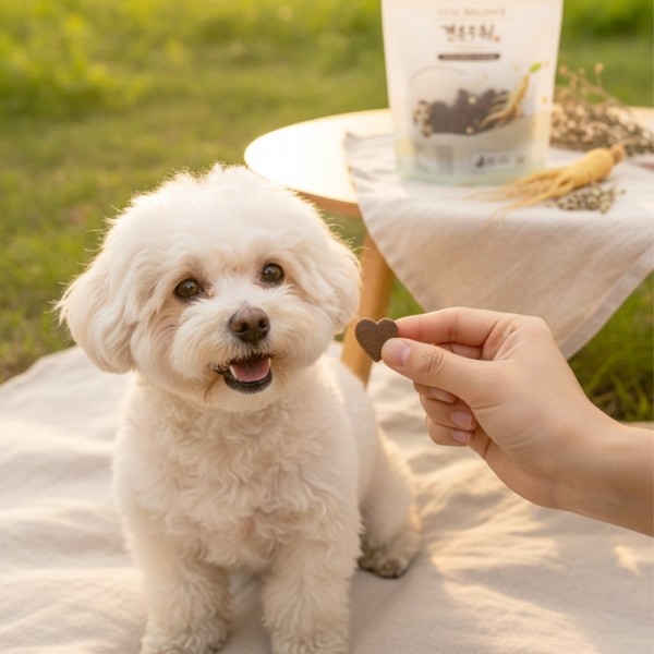 페오펫몰,펫테일 럽앤힐 견분무취 바이탈밸런스 강아지 간식 변냄새 제거 장건강 유산균 영양간식