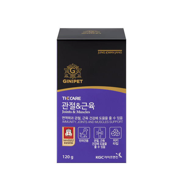 정관장 지니펫 더케어 관절&근육 120g
