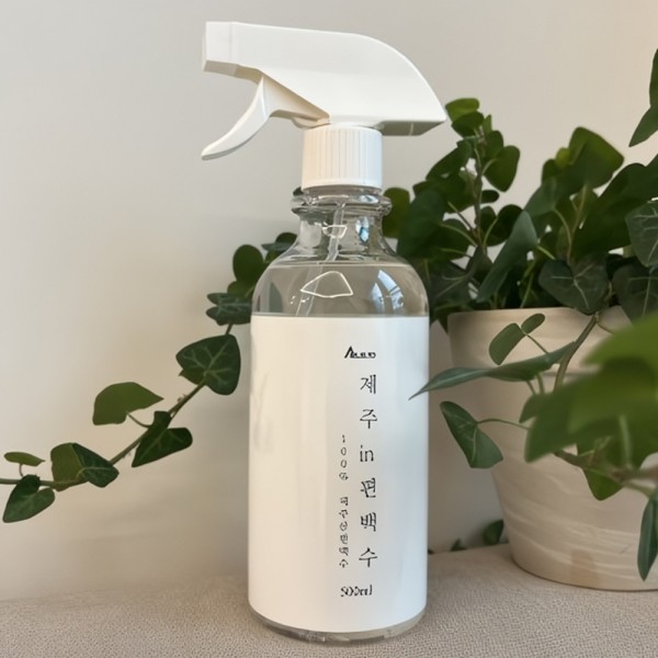 [100ml사은품증정] 제주in편백수 스프레이 500ml 편백나무원액 ( 반려동물냄새탈취,새차냄새탈취,매일입는외출복,자주세탁하기어려운침구류)