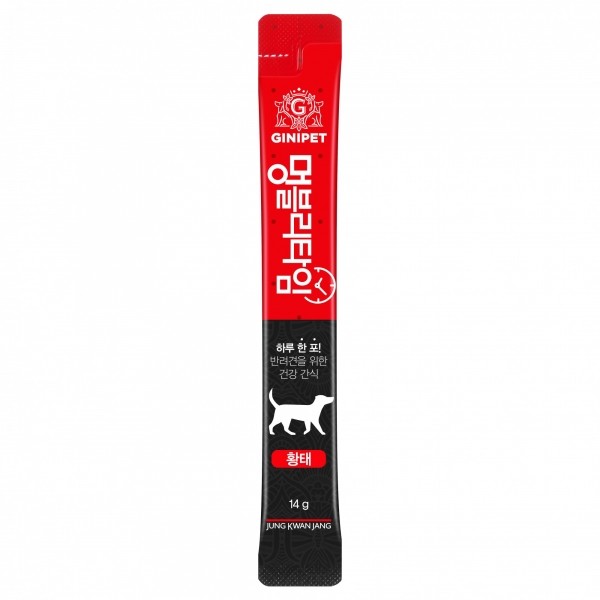 페오펫몰,정관장 지니펫 강아지 간식 멍블리타임 황태 560g (14g×40)