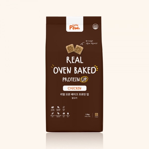 페오펫몰,리틀포우 오븐베이크 에어드라이 강아지 사료 프로틴업 1.2kg, 1개