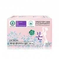 유기농본 순면 울트라슬림 생리대 일반팬티라이너34p, 롱팬티라이너 28P 2종 (택1)