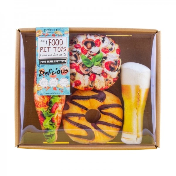 페오펫몰,[펫토리아] 강아지장난감 피맥세트