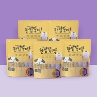 펫토리아 국내산 강아지간식 짜먹는 한입뚝딱 대용량 70p