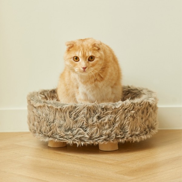 펫토리아 GP 에스키모 원형 고양이 방석