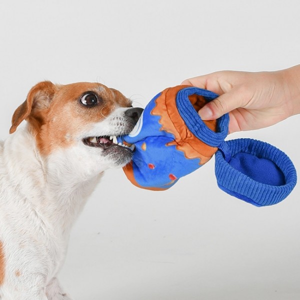 페오펫몰,[댕보양특가]올치 피넛버터 삑삑 터그 노즈워크 토이