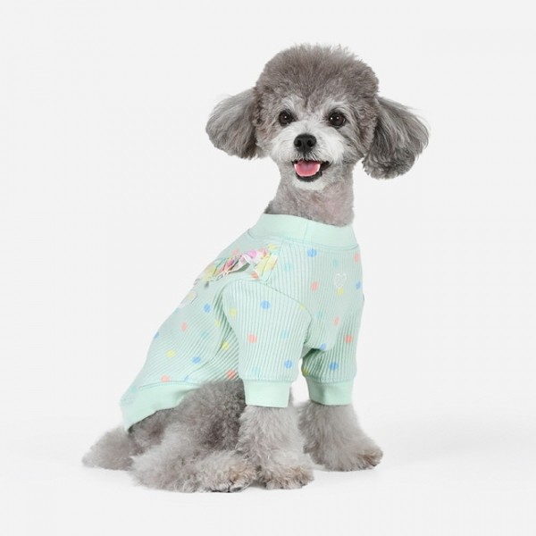 페오펫몰,[댕냥데이특가]퍼피아 핑카홀릭 강아지 의류 사운드 오브 러브 티셔츠