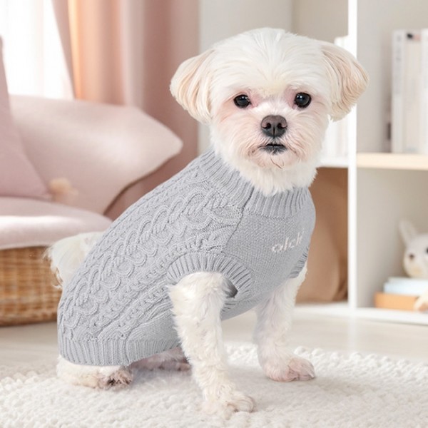 페오펫몰,#신상특가 올치 부드럽고 따뜻하게 하트 꽈배기 니트 2종