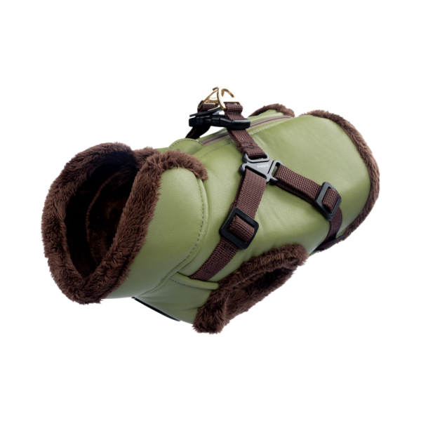 페오펫몰,#신상특가 퍼피아 따뜻한 겨울외출용 윈터 V 하네스 2종