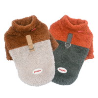 #신상특가 퍼피아 따뜻한 투톤배색 겨울외출용 릿지 플리스 2종