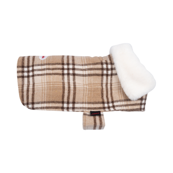 페오펫몰,#신상특가 퍼피아 클래식 체크 패턴 케이프 윈저 코트 2종