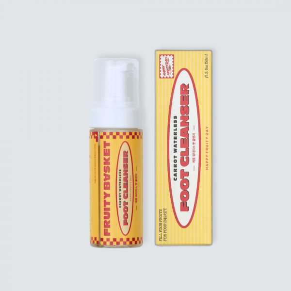 프루티바스켓 캐롯 워터리스 풋클렌저 150ml