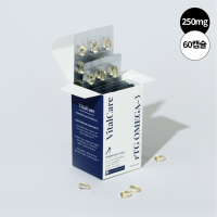 씽크라이크펫 순도80% KD파마 강아지 오메가3 250mg 60캡슐 피부 관절 영양제 바이탈케어 알티지