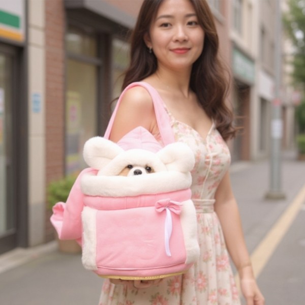 페오펫몰,예보들 강아지 앞가방 슬링백 이동가방 산책용품 야외용품 아기띠  새끼 강아지