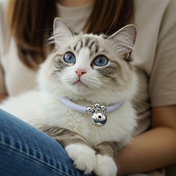 페오펫몰,예보들 고양이 방울 목걸이 반려묘목걸이 악세사리 목줄 반려동물산책