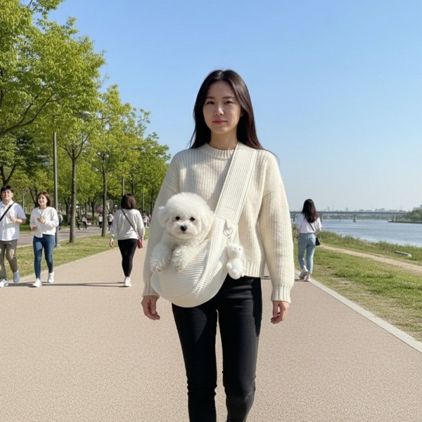 페오펫몰,[보름달특가] 예보들 강아지 슬링백 포대기 이동가방 이동장