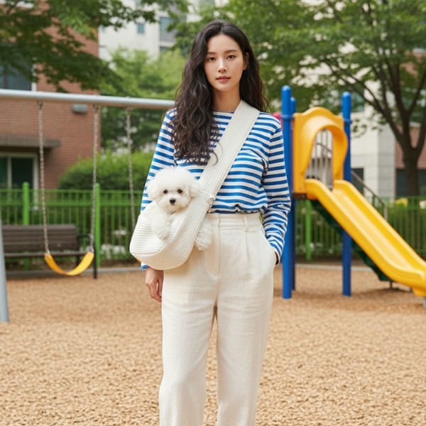 페오펫몰,[보름달특가] 예보들 강아지 슬링백 포대기 이동가방 이동장
