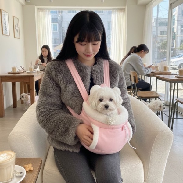 페오펫몰,[새해특가] 예보들 강아지 앞가방 슬링백 이동가방 산책용품 야외용품 아기띠  새끼 강아지