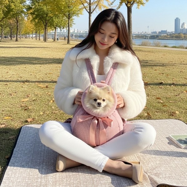 페오펫몰,[새해특가] 예보들 강아지 앞가방 슬링백 이동가방 산책용품 야외용품 아기띠  새끼 강아지